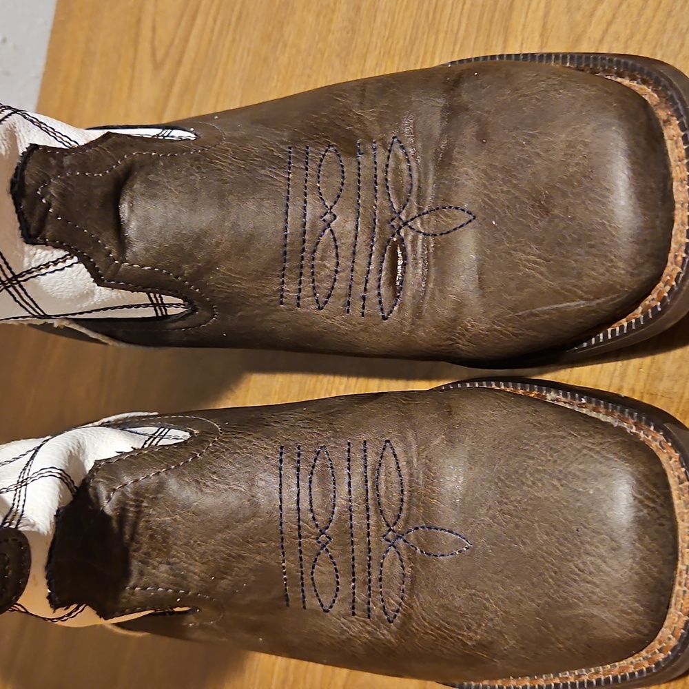 Roper Steerhead Big Kids Sz. 6 Cowboy Boots Would Fit Woman Sz. 7.5 - Picture 7 of 14